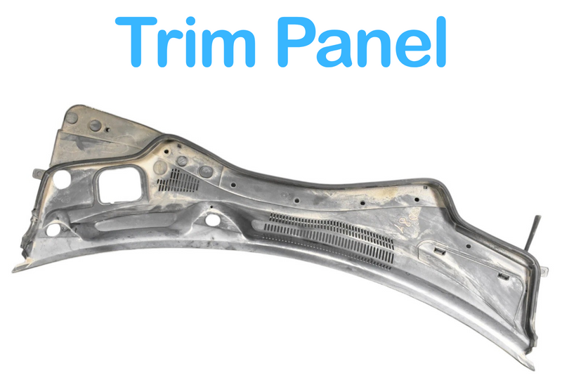 Load image into Gallery viewer, 14-17 Maserati Quattroporte M156 Windshield Wiper Cowl Vent Panel Trim OEM