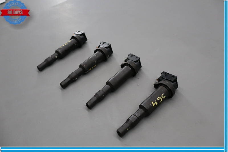 Load image into Gallery viewer, 09-15 BMW 750i 740i Front Engine Ignition Coil Coils Set of 4 Black Oem