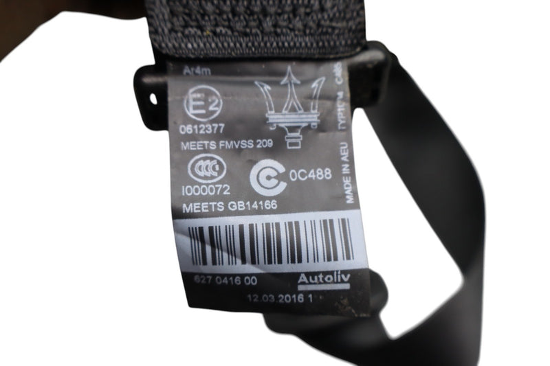 Load image into Gallery viewer, 14-17 Maserati Ghibli Rear Left Driver Side Seatbelt Seat Belt Retractor Oem
