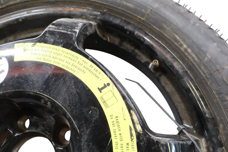 Load image into Gallery viewer, 10-18 Mercedes W212 E350 18" Emergency Spare Tire Donut Wheel Rim 155/60 R18 OEM