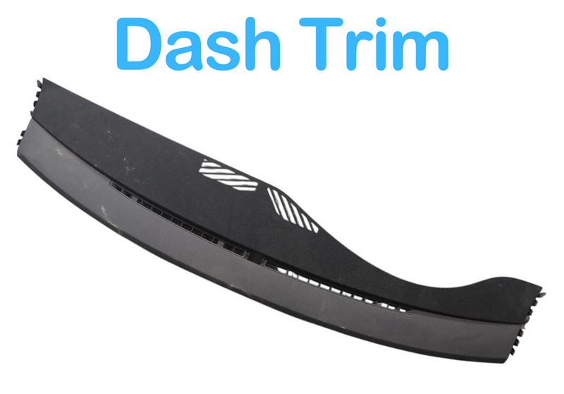 Load image into Gallery viewer, 07-15 Audi Q7 Dash Dashboard Heater Air Vent Duct Cover Trim Cover Panel Oem