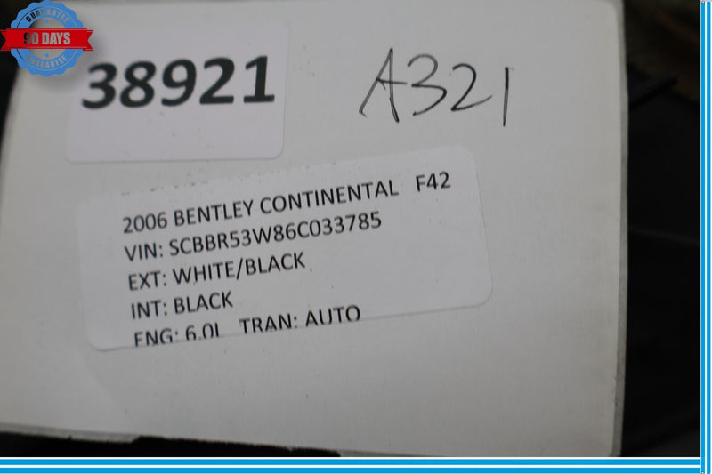 Load image into Gallery viewer, 06-12 Bentley Continental Flying Spur Rear Right Side C-Pillar Cover Trim Oem