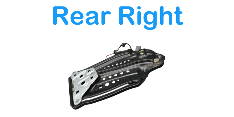 Load image into Gallery viewer, 10-17 Audi A5 A5 Quattro S5 Rear Right Side Quarter Window Regulator Motor Oem