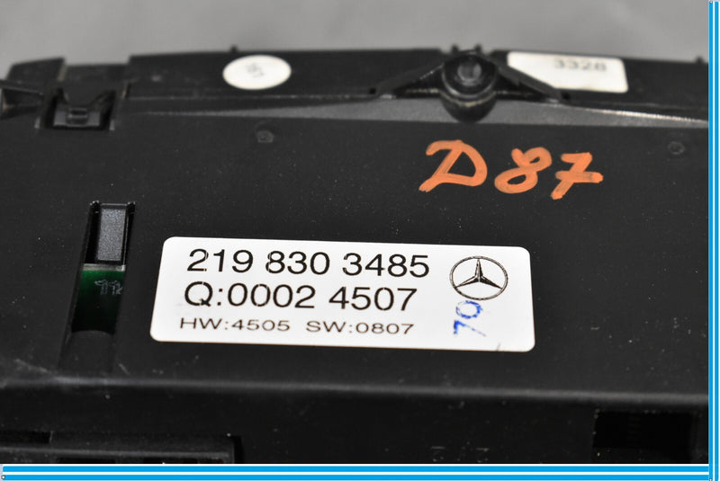 Load image into Gallery viewer, 06-11 Mercedes CLS550 W219 /C AC Heater Climate Control Unit Oem
