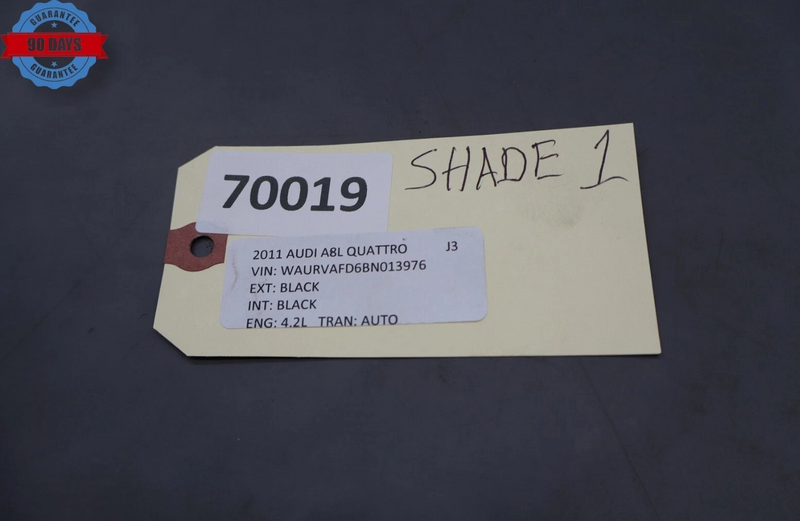 Load image into Gallery viewer, 11-18 Audi A8 Quattro Rear Left Window Door Sun Shade Blind Cover 4H4861333A OEM