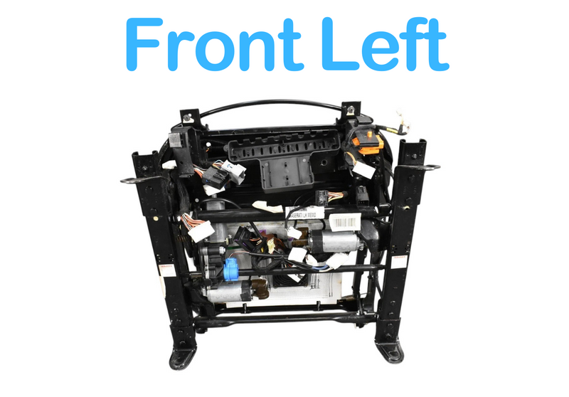 Load image into Gallery viewer, 03-13 Maserati Quattroporte Lower Bottom Front Left Driver Seat Rail Frame OEM