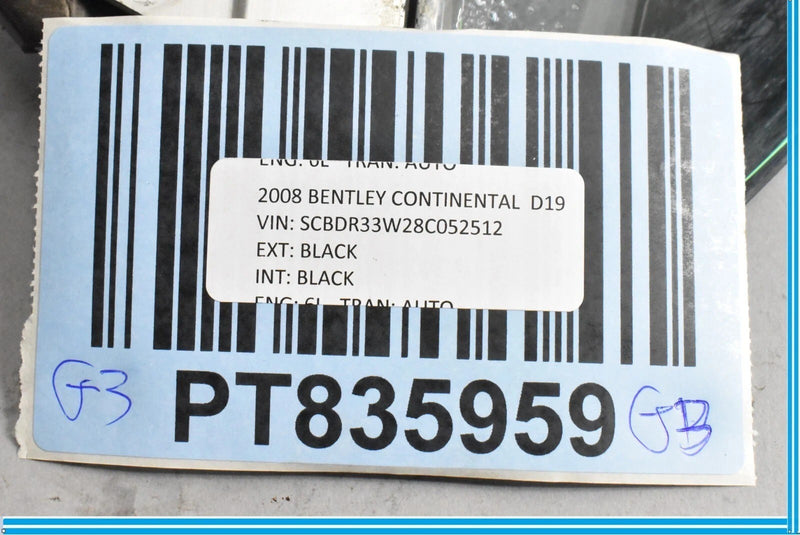 Load image into Gallery viewer, 06-12 Bentley Continental Front Right Door Vent Window Glass 3W7845114A Oem