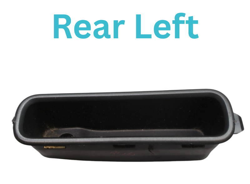 Load image into Gallery viewer, 16-20 Jaguar XE Rear Left Side Door Tray Insert Storage Cover Trim Panel Oem