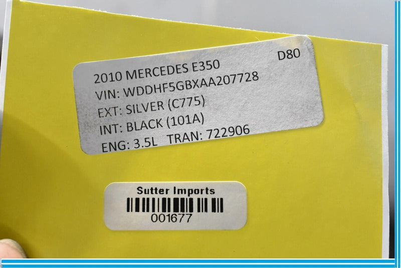 Load image into Gallery viewer, 10-13 Mercedes W212 E350 E400 E550 Dashboard Dash Board Panel Black Oem
