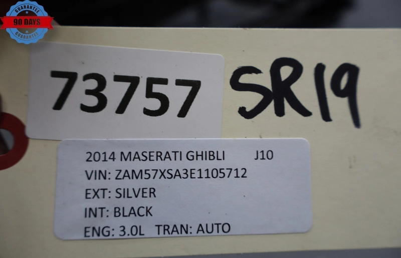 Load image into Gallery viewer, 14-22 Maserati Levante Ghibli M157 Right Side Seat Frame Track Rail w/Motors Oem