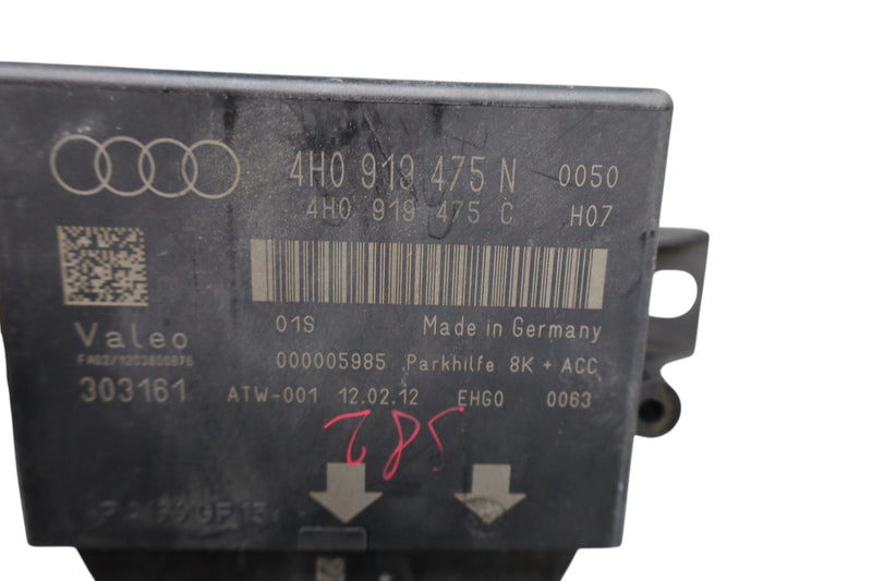 Load image into Gallery viewer, 12-18 Audi A6 A6 Quattro Parking Assist Control Module Unit 4H0919475 Oem