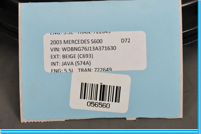 Load image into Gallery viewer, 00-06 Mercedes S500 S600 W220 Rear Deck Bose Subwoofer Speaker 2208204702 Oem
