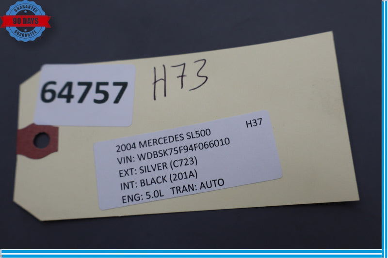 Load image into Gallery viewer, 03-12 Mercedes R230 SL500 Headlight Control Switch Black 2305450104 Oem