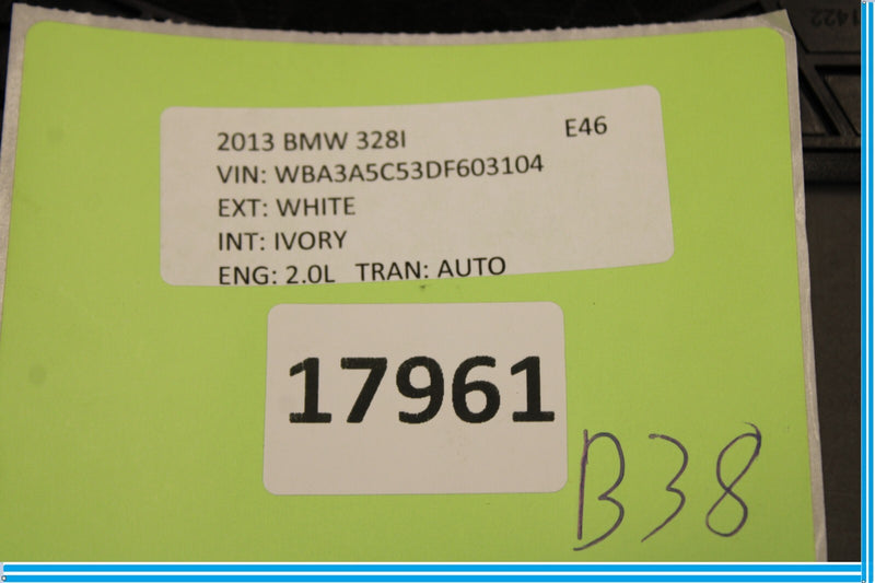 Load image into Gallery viewer, 12-18 BMW 320i 328i F30 Right Side Floor Woofer Audio Speaker Grille Cover Oem