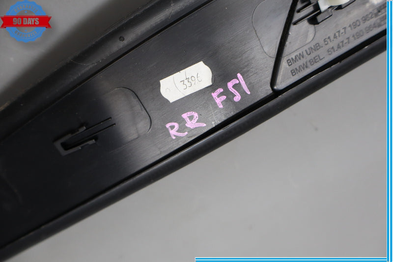 Load image into Gallery viewer, 09-15 BMW 750Li F01 F02 Rear Right Passenger Side Door Sill Scuff Plate Trim Oem