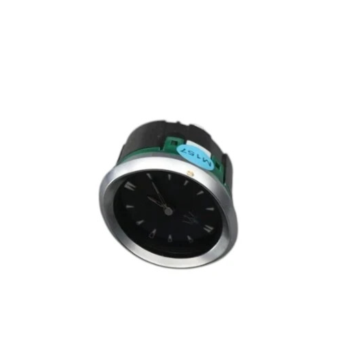 Load image into Gallery viewer, 14-18 Maserati Ghibli S Center Dash Dashboard Analog Clock Black 670021647 Oem