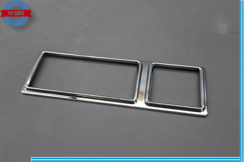 Load image into Gallery viewer, 03-10 Bentley Continental Left Driver Window Switch Trim Bezel Chrome Oem
