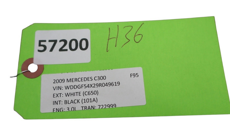 Load image into Gallery viewer, 08-14 Mercedes W204 C300 C350 Rear Left / Right Side Seat Headrest Head Rest Oem