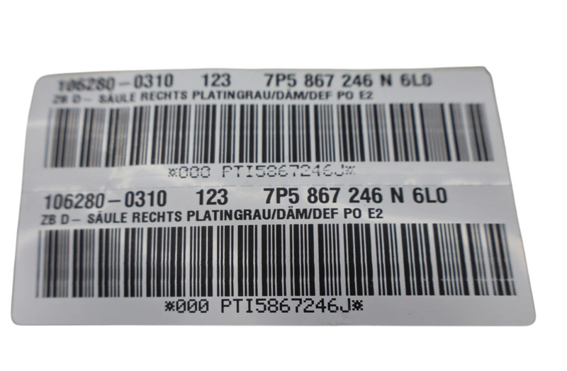 Load image into Gallery viewer, 11-18 Porsche Cayenne 958 Rear Right Side D-Pillar Upper Quarter Trim Panel Oem