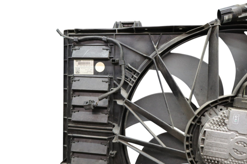 Load image into Gallery viewer, 10-16 Porsche Panamera 970 Engine Cooling Radiator Fan Motor Assembly Oem
