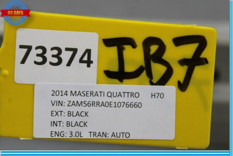Load image into Gallery viewer, 14-22 Maserati Quattroporte M156 S Rear Bumper Reinforcement Impact Bar Oem