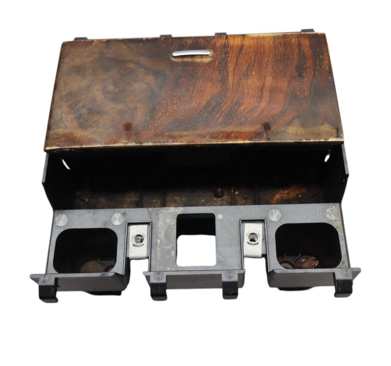 Load image into Gallery viewer, 09-15 Jaguar X250 XF XFR Center Console Cupholder Cup Holder Trim Wood Oem
