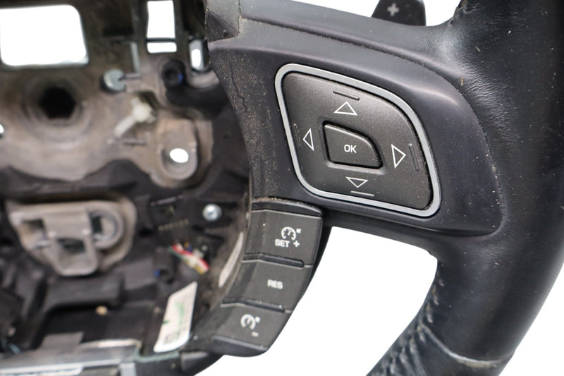 Load image into Gallery viewer, 12-19 Range Rover Evoque L538 Steering Wheel w/ Paddle Shifters Black Oem