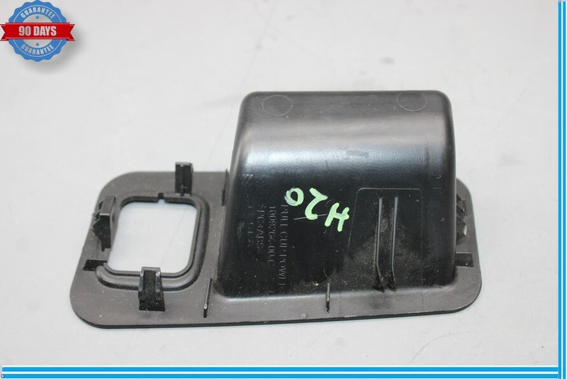Load image into Gallery viewer, 12-20 Tesla Model S Trunk Liftgate Power Pull Cup Opening Switch Cover Trim Oem