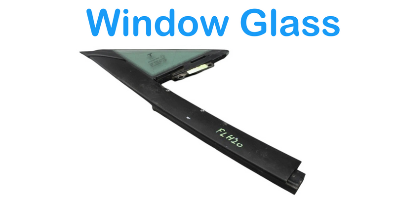 Load image into Gallery viewer, 12-16 Tesla Model S Front Left Driver Side Triangle Window Glass 43R001074 Oem