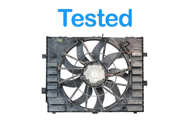 Load image into Gallery viewer, 11-18 Porsche Cayenne Turbo 958 Electric Radiator Cooling Fan Motor 7P0121203D