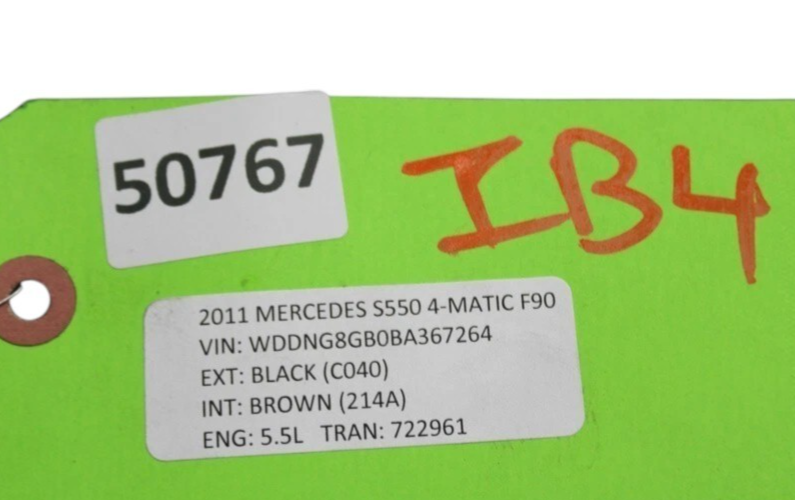 Load image into Gallery viewer, 10-13 Mercedes S550 S450 S63 AMG Rear Bumper Reinforcement Impact Crash Bar Oem