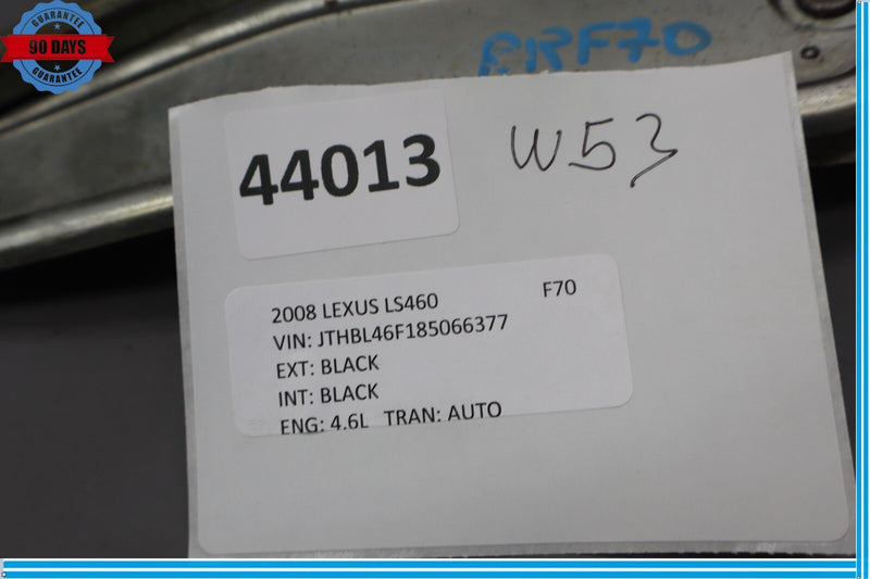 Load image into Gallery viewer, 07-12 Lexus LS460 Rear Right Passenger Door Window Regulator Motor Oem