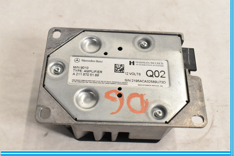 Load image into Gallery viewer, 10-12 Mercedes GL450 X164 Harman Becker Subwoofer Amplifier 2118705189 Oem