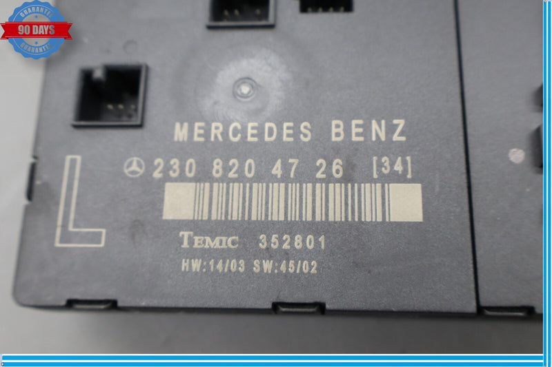 Load image into Gallery viewer, 03-12 Mercedes R230 SL500 Left Driver Side Door Control Module Oem