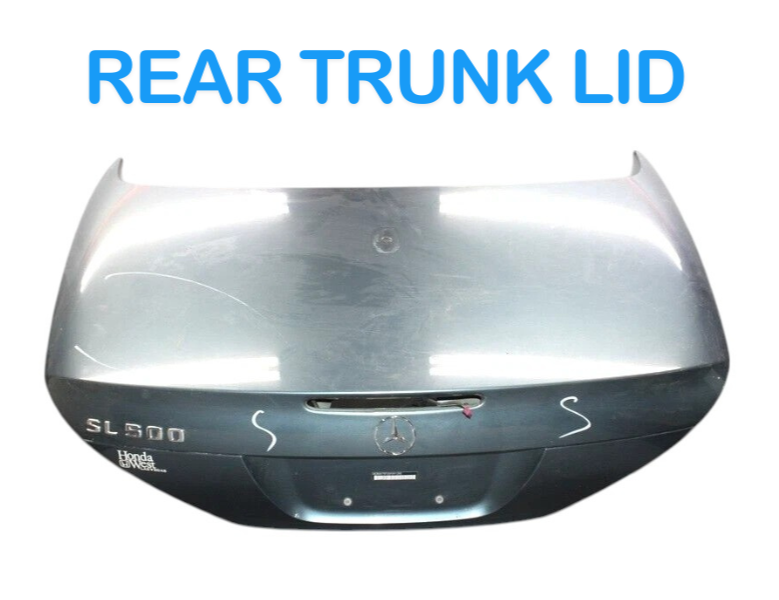 Load image into Gallery viewer, 03-11 Mercedes R230 SL500 SL550 Rear Trunk Lid Deck Shell Panel A2307500675 OEM