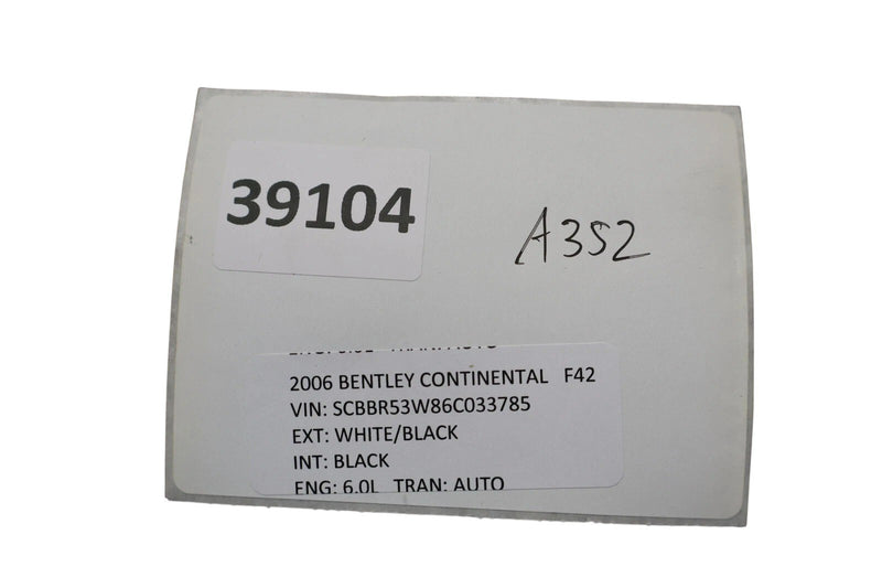 Load image into Gallery viewer, 06-12 Bentley Continental AC Heater Climate Control Module Unit 3W5907040C Oem