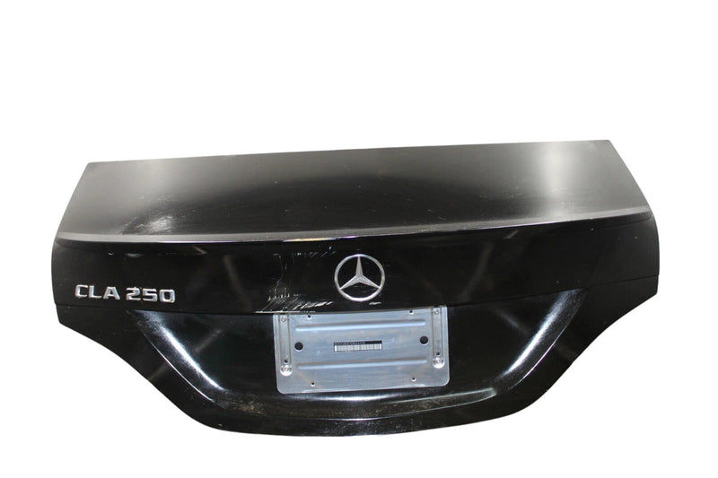 Load image into Gallery viewer, 14-19 Mercedes CLA250 Rear Trunk Lid Deck Shell Panel Cover Black 1177500075 OEM