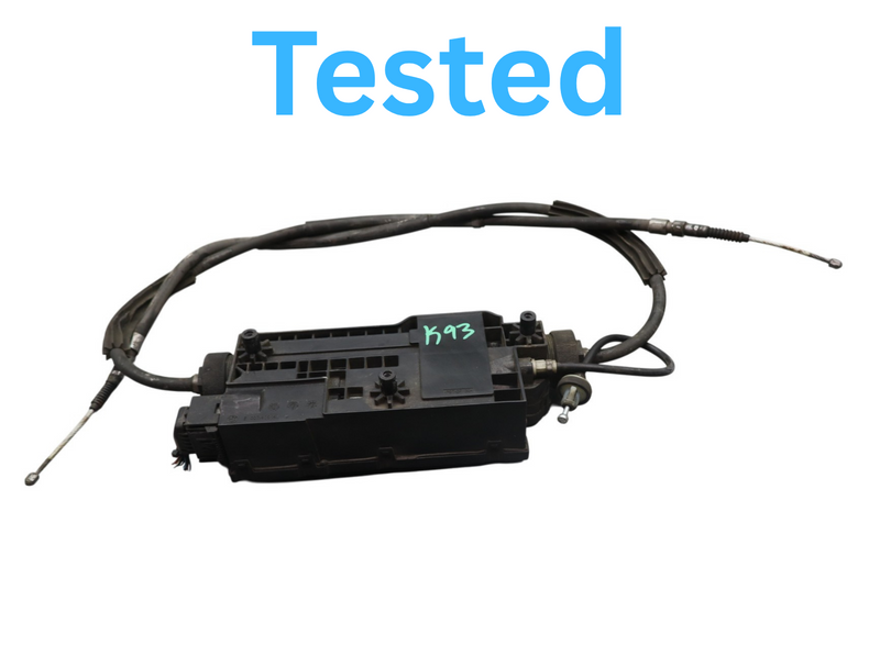 Load image into Gallery viewer, 09-15 BMW 740i 750Li xDrive Parking Brake Control Actuator & Cable Oem