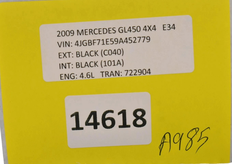 Load image into Gallery viewer, 06-13 Mercedes W164 GL550 GL450 Headlight Control Switch Module A1645453004 Oem