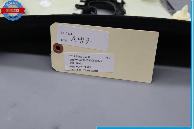 Load image into Gallery viewer, 09-15 BMW 750Li F01 F02 Left Driver Side Upper B Pillar Trim Cover Panel Oem