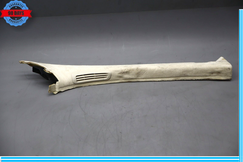 Load image into Gallery viewer, 10-19 Jaguar XJL XJ X351 Front Right Side A Pillar Trim Panel Suede Beige Oem