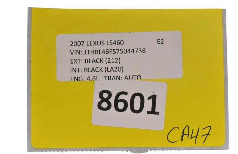 Load image into Gallery viewer, 07-17 Lexus LS460 Rear Right Passenger Side Rearward Upper Control Arm Oem