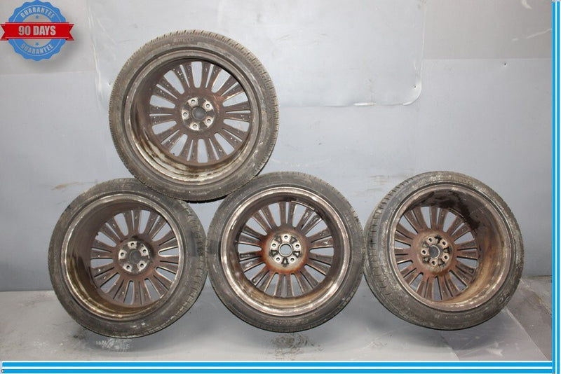 Load image into Gallery viewer, 07-15 Jaguar X150 XK XF XKR R19 19" Rear Wheel Rim Silver Set of 4 Oem
