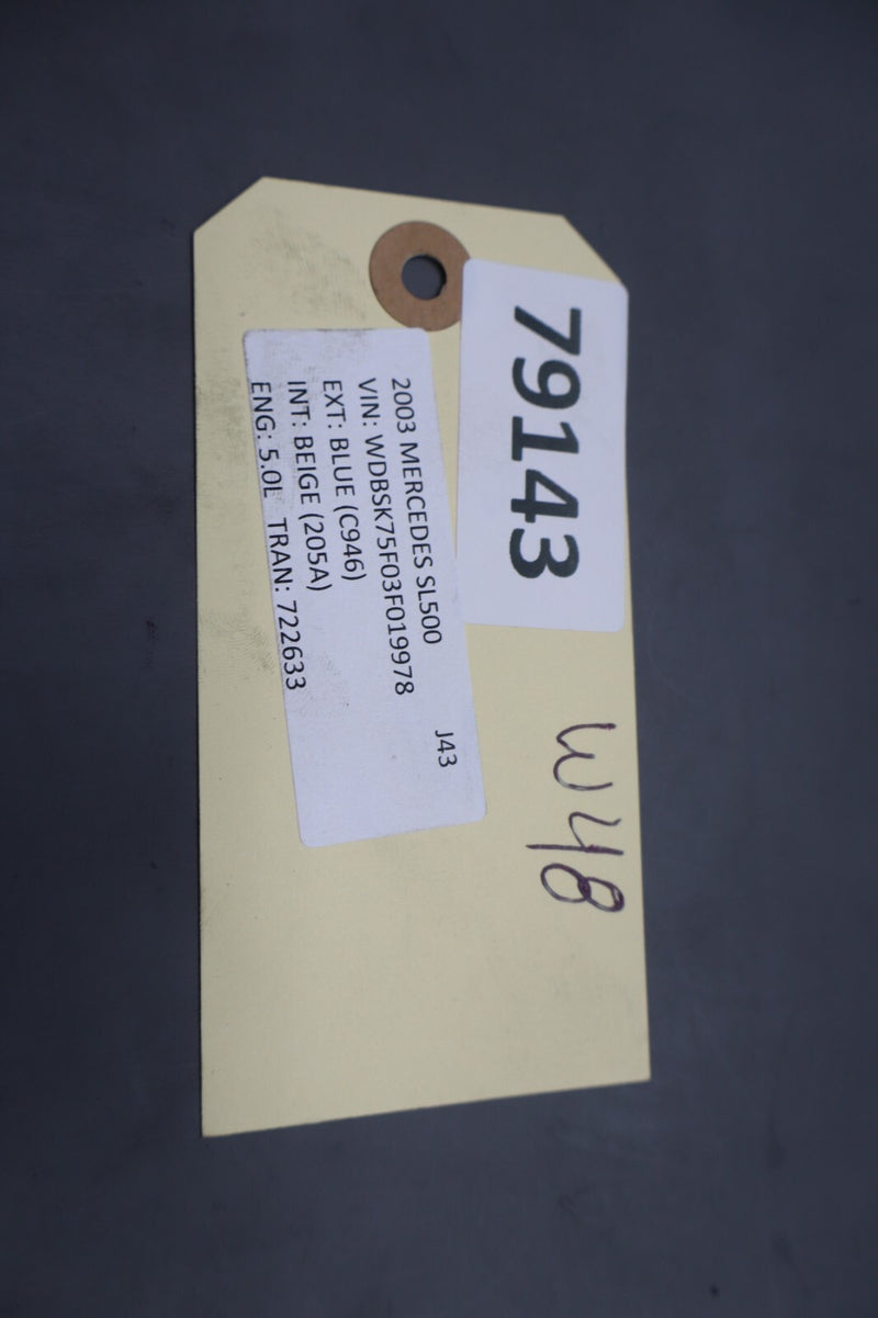 Load image into Gallery viewer, 03-12 Mercedes R230 SL500 SL600 Convertible Left Trunk Frame Lock Bracket OEM