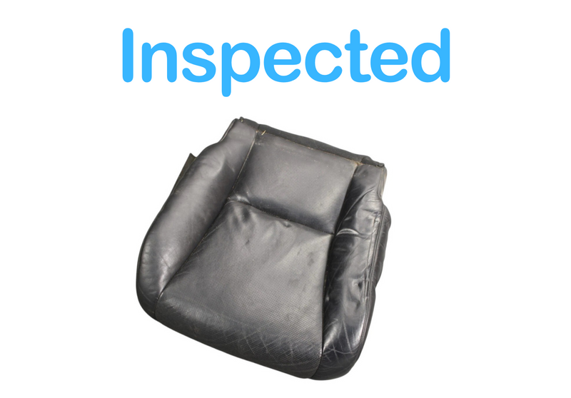 Load image into Gallery viewer, 07-12 Lexus LS460 Left Driver Side Upper Seat Cover Cushion Black Leather Oem