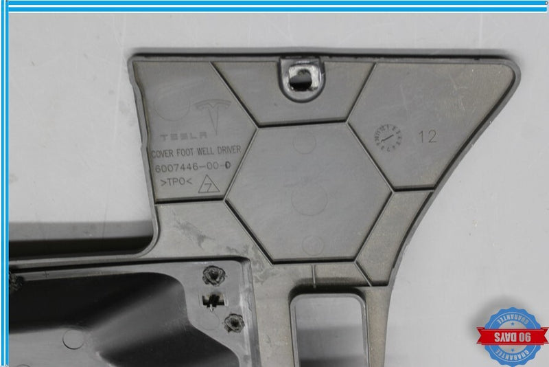 Load image into Gallery viewer, 12-20 Tesla Model S Left Side Under Dash Dashboard Footwell Cover Trim Oem
