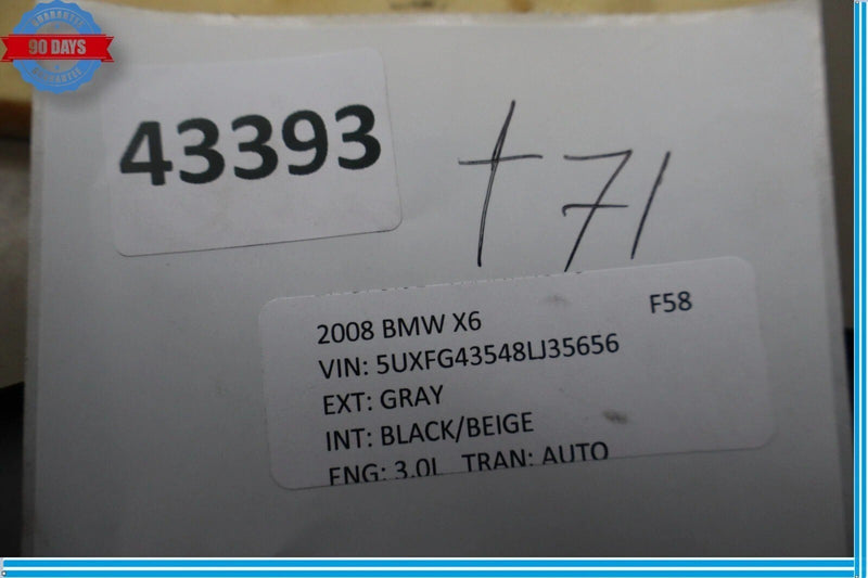 Load image into Gallery viewer, 08-14 BMW X5 E70 X6 Rear Tailgate Trunk Boot Lid Upper Cover Trim Oem