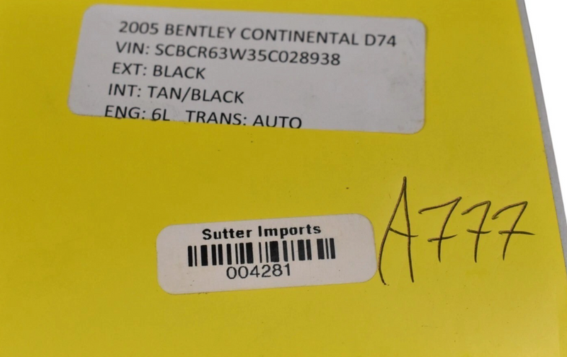 Load image into Gallery viewer, 03-13 Bentley Continental Front Right Passenger Side Door Sound Speaker Oem