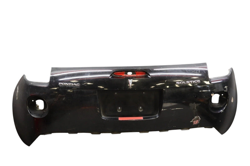 Load image into Gallery viewer, 06-09 Pontiac Solstice Rear Lower Bumper Cover Assembly Trim Panel Black OEM