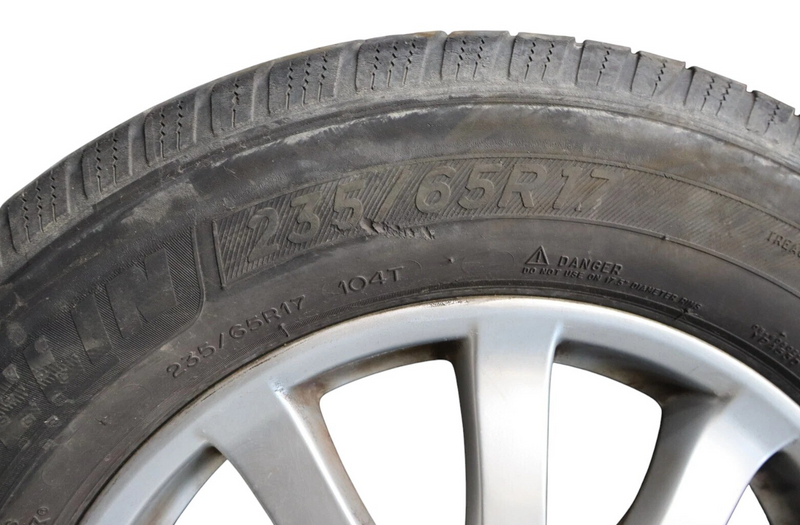 Load image into Gallery viewer, 03-10 Porsche Cayenne 7.5X17 17" Wheel Tire Rim Assembly 10 Spoke 7L5601025P Oem